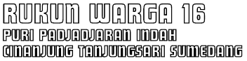 Rukun Warga 16